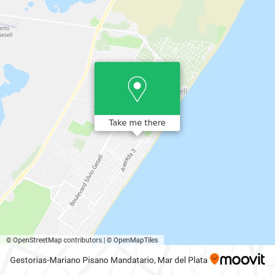 Gestorias-Mariano Pisano Mandatario map