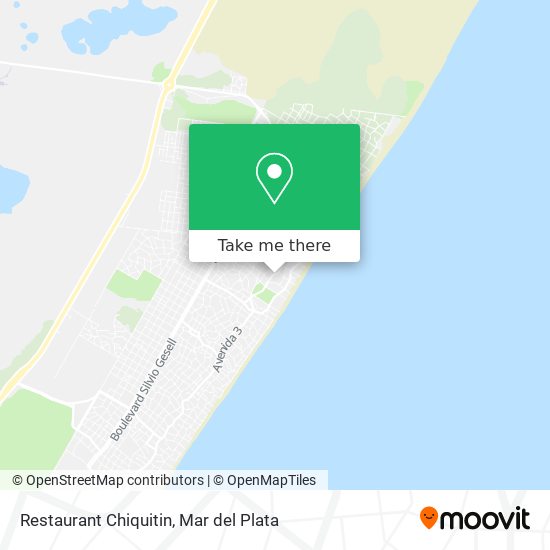Restaurant Chiquitin map