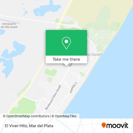 Mapa de El Viver-Hito