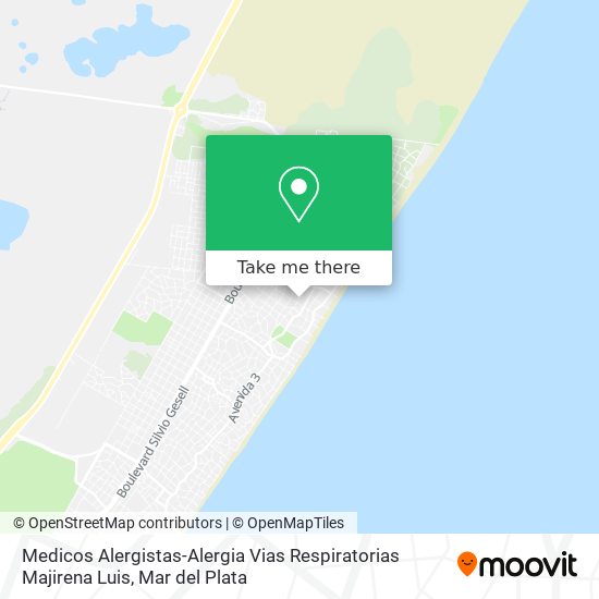 Medicos Alergistas-Alergia Vias Respiratorias Majirena Luis map