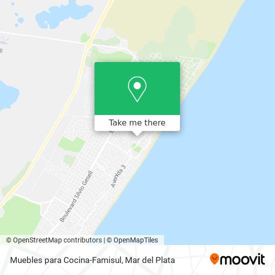 Muebles para Cocina-Famisul map