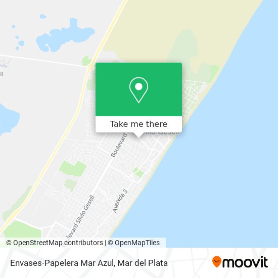 Envases-Papelera Mar Azul map