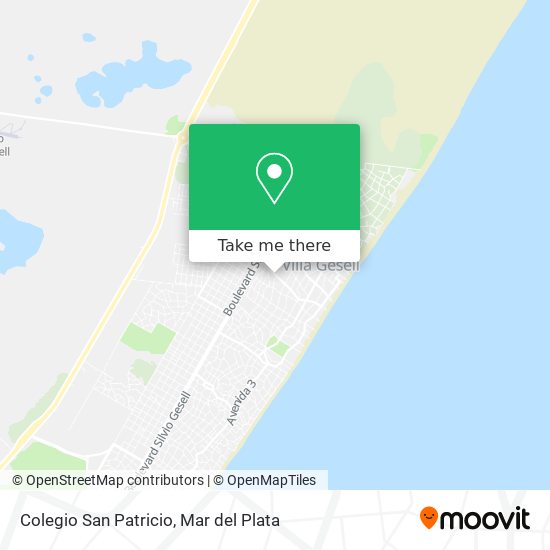 Mapa de Colegio San Patricio