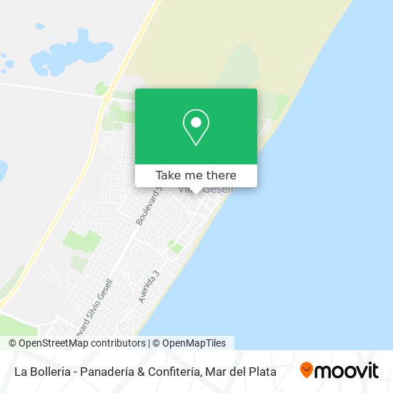 Mapa de La Bolleria - Panadería & Confitería