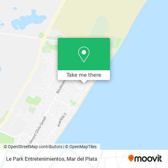 Mapa de Le Park Entretenimientos