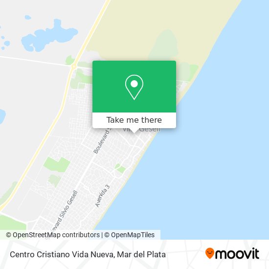 Mapa de Centro Cristiano Vida Nueva