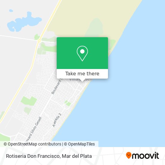 Mapa de Rotiseria Don Francisco