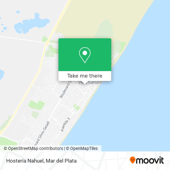 Hostería Nahuel map