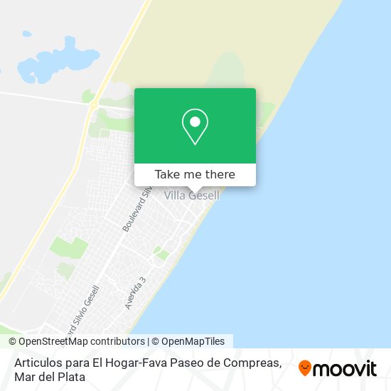 Articulos para El Hogar-Fava Paseo de Compreas map