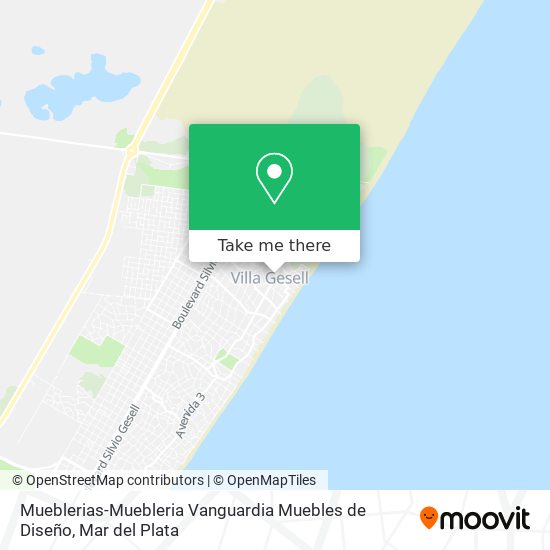 Mapa de Mueblerias-Muebleria Vanguardia Muebles de Diseño