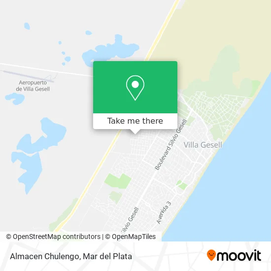 Almacen Chulengo map