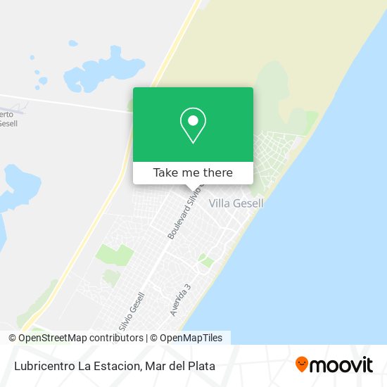 Mapa de Lubricentro La Estacion