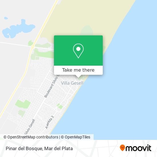 Mapa de Pinar del Bosque