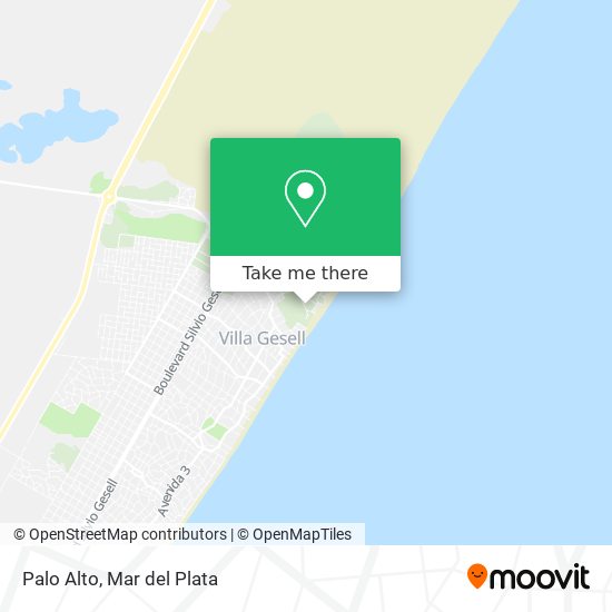 Mapa de Palo Alto