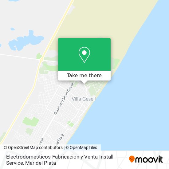 Electrodomesticos-Fabricacion y Venta-Install Service map