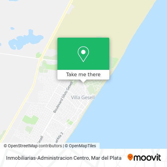 Inmobiliarias-Administracion Centro map