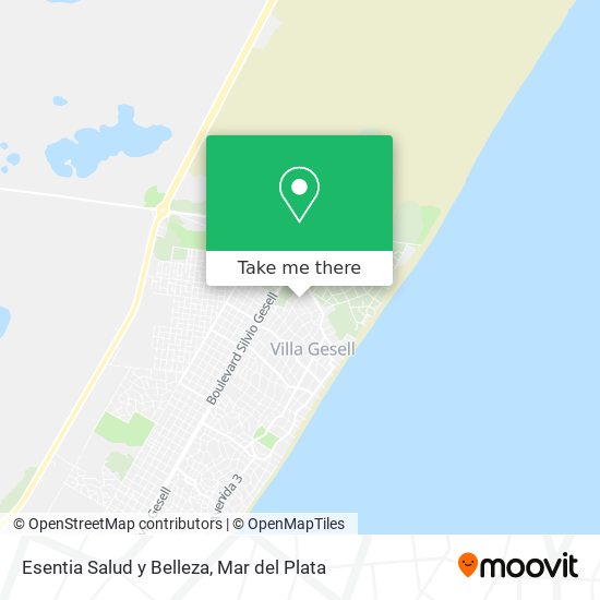 Esentia Salud y Belleza map