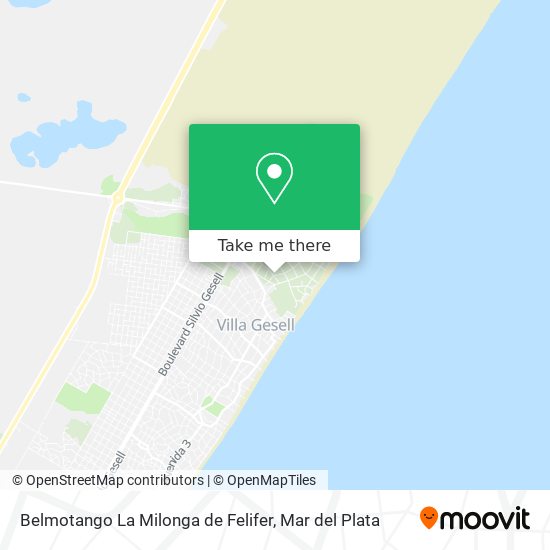 Belmotango La Milonga de Felifer map