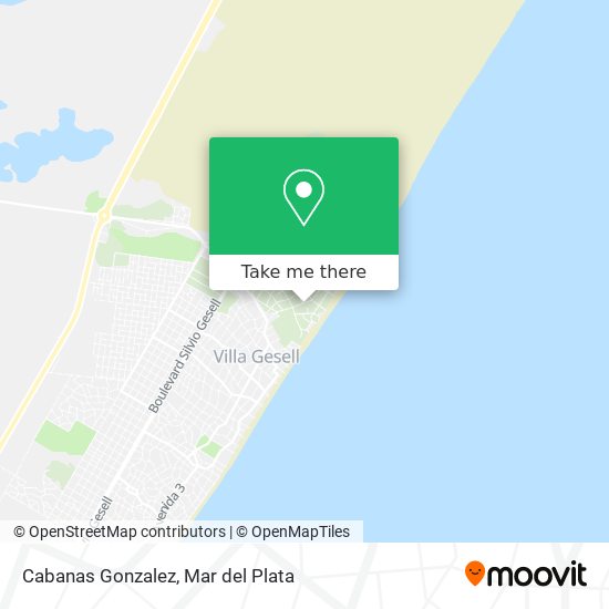 Cabanas Gonzalez map