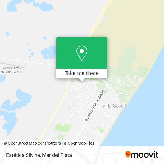 Estética Silvina map