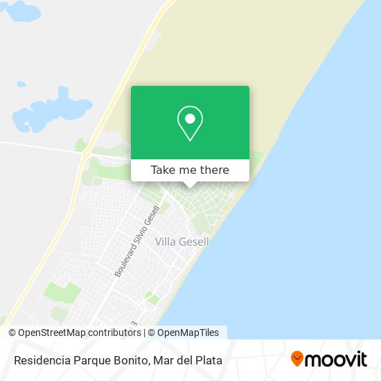Mapa de Residencia Parque Bonito