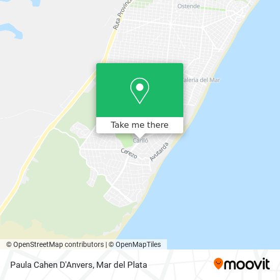 Paula Cahen D'Anvers map