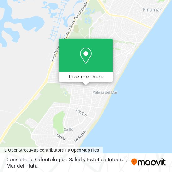 Mapa de Consultorio Odontologico Salud y Estetica Integral