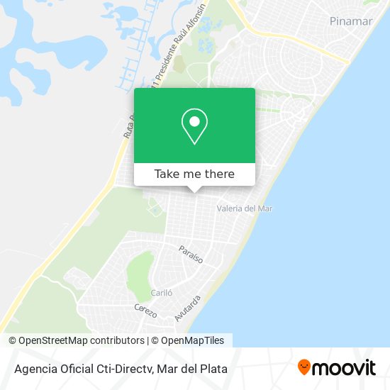 Agencia Oficial Cti-Directv map
