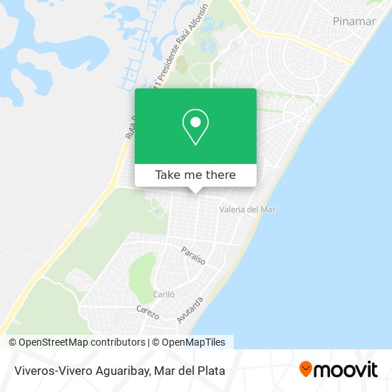 Viveros-Vivero Aguaribay map
