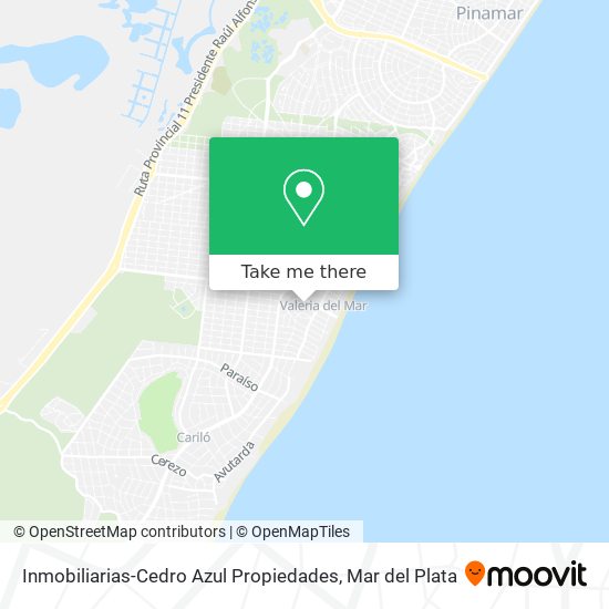 Mapa de Inmobiliarias-Cedro Azul Propiedades