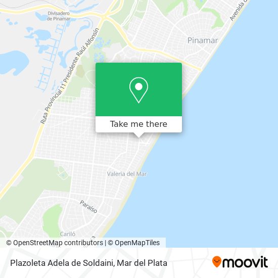 Plazoleta Adela de Soldaini map
