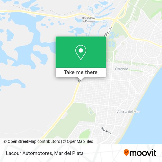 Lacour Automotores map