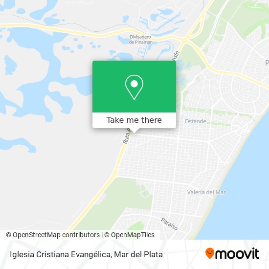 Mapa de Iglesia Cristiana Evangélica