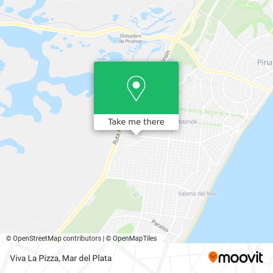 Mapa de Viva La Pizza