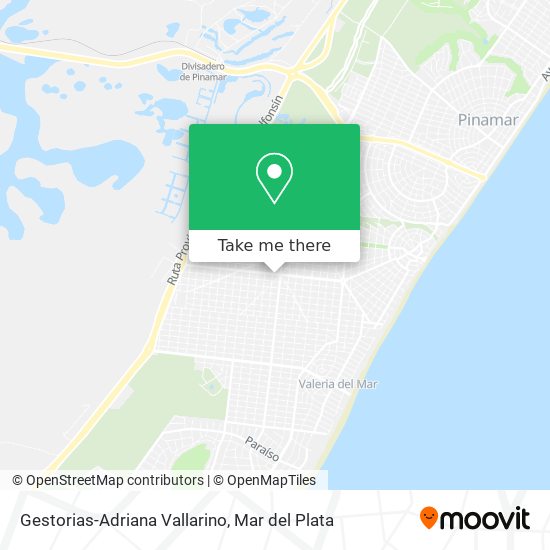Gestorias-Adriana Vallarino map