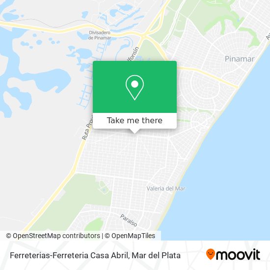 Ferreterias-Ferreteria Casa Abril map