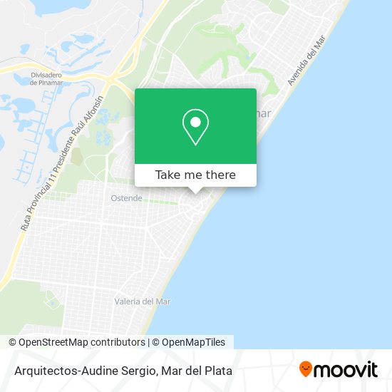 Mapa de Arquitectos-Audine Sergio