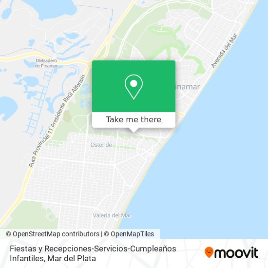 Fiestas y Recepciones-Servicios-Cumpleaños Infantiles map