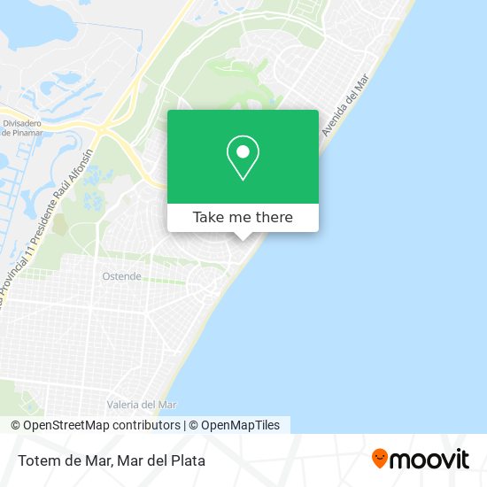 Mapa de Totem de Mar