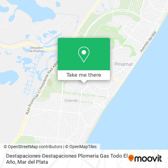 Mapa de Destapaciones-Destapaciones Plomeria Gas Todo El Año