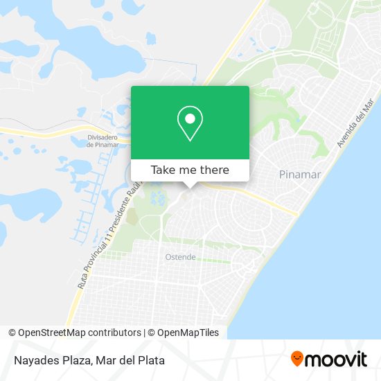 Mapa de Nayades Plaza