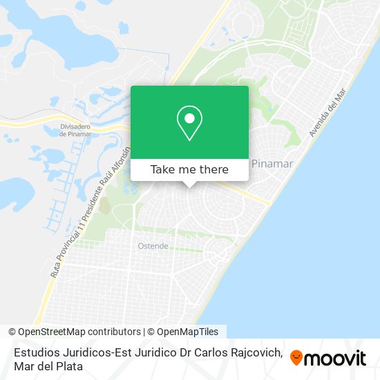 Estudios Juridicos-Est Juridico Dr Carlos Rajcovich map