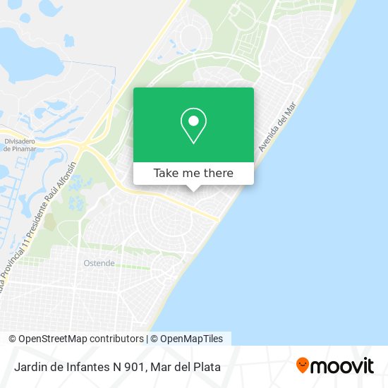 Jardin de Infantes N 901 map