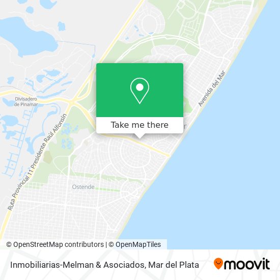 Inmobiliarias-Melman & Asociados map