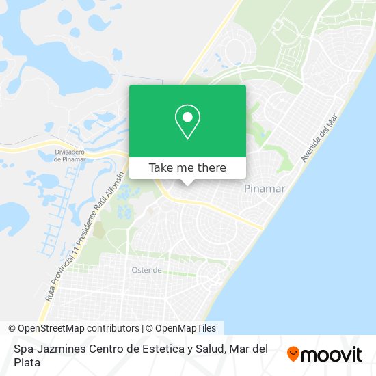 Mapa de Spa-Jazmines Centro de Estetica y Salud