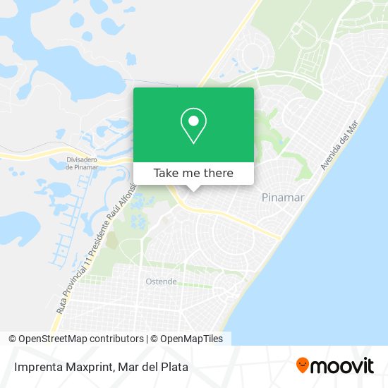 Mapa de Imprenta Maxprint