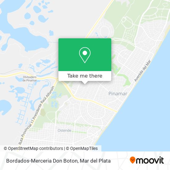 Mapa de Bordados-Merceria Don Boton