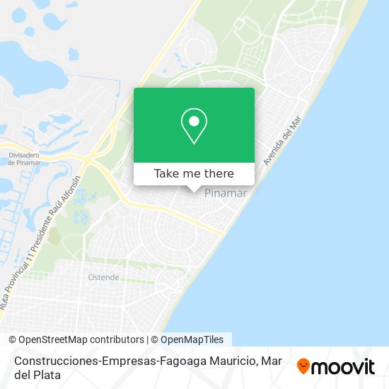 Construcciones-Empresas-Fagoaga Mauricio map