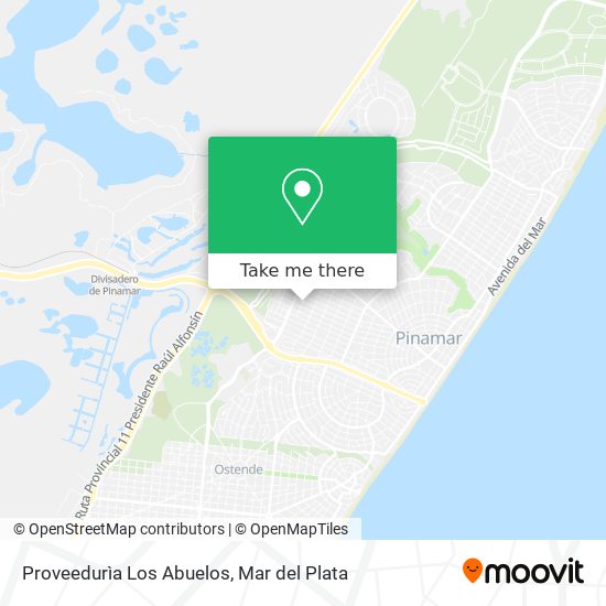 Proveedurìa Los Abuelos map