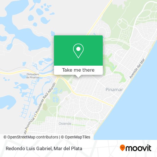 Mapa de Redondo Luis Gabriel